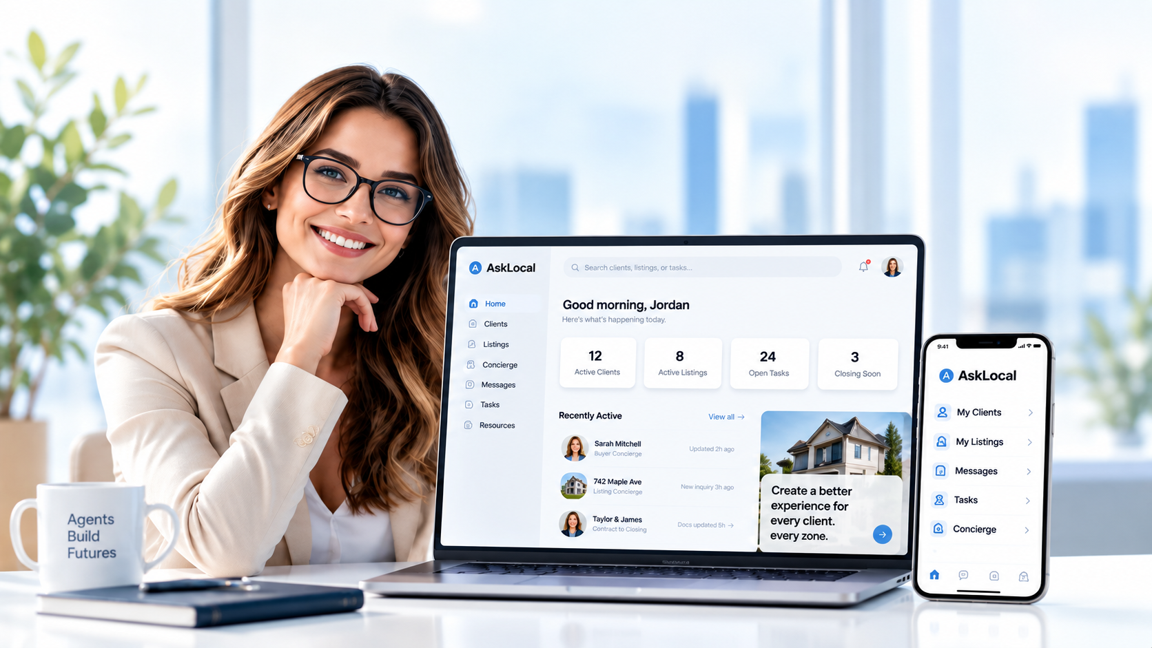 AskLocal agent experience